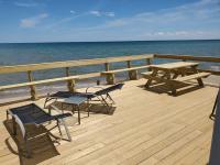 Miami Beach Resort Oscoda Cabin #1 Deck