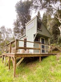 Deck overlooking the Orchard