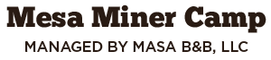 Mesa Miner Camp secure online reservation system