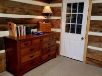 Rustic, warm, inviting, clean, cabin-like, studio, kitchenette, private